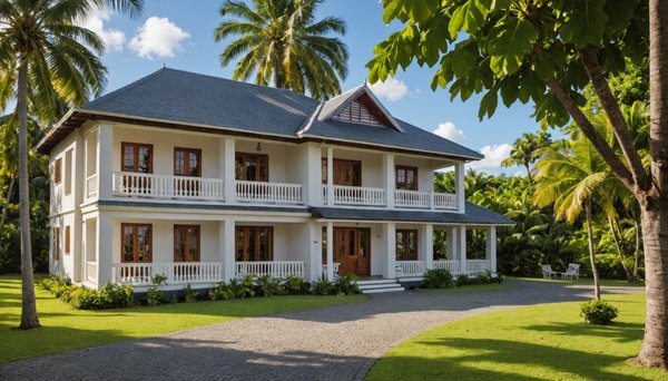 Découvrez le style et le confort des maisons à l'île maurice